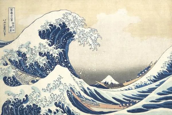 求 神奈川冲浪里 1366x768 和 2048x2048的高清壁纸
