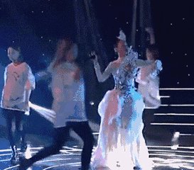 明星尴尬