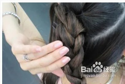 长直发发型扎法