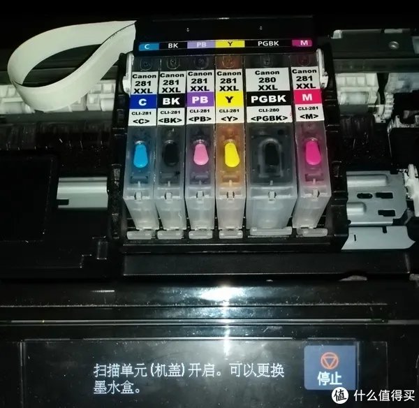 9120改装墨盒 篇一:佳能TS9120/8180改装体验墨盒体验