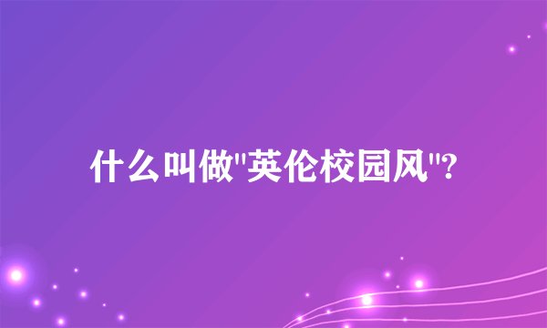 什么叫做