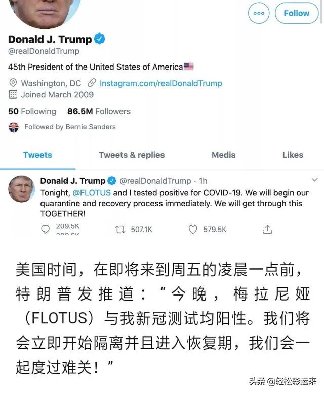 如果特朗普感染新冠肺炎,那么他还有资格竞选美国总统吗?