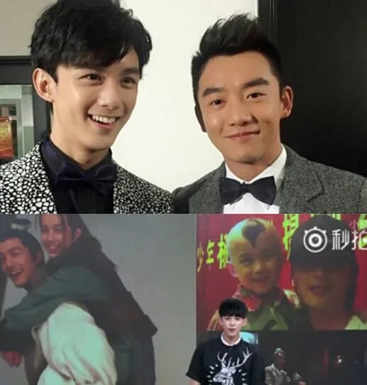 范冰冰与吴磊旧照曝光 一个容貌依旧一个长成阳光男