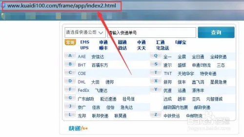 快递100的快递查询窗口如何调用到自己的网站？