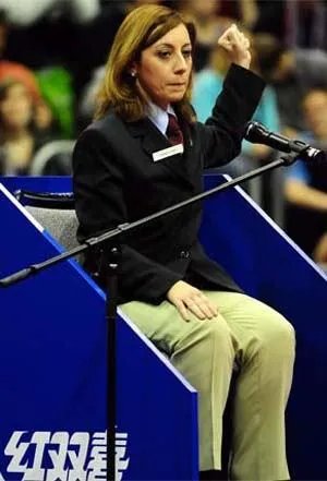 2012年伦敦奥运会女单乒乓球决赛的裁判是谁?