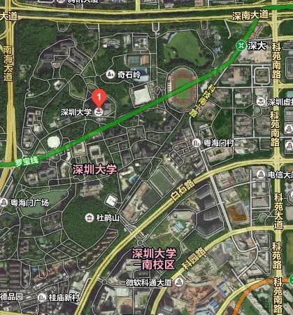 深圳大学,从高看是八卦图吗?