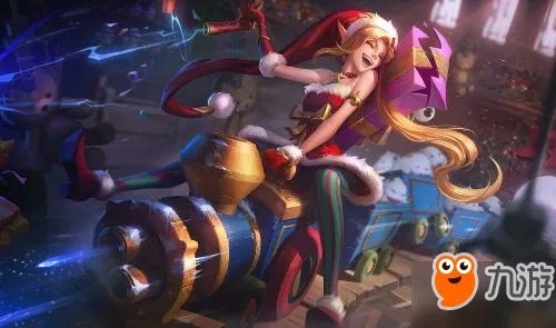 LOL金克斯冰雪节原画曝光 金克斯冰雪节皮肤特效一览