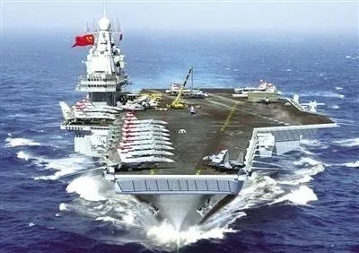 山东舰最新海上训练,看到歼-15上舰,还有多久形成战斗力?