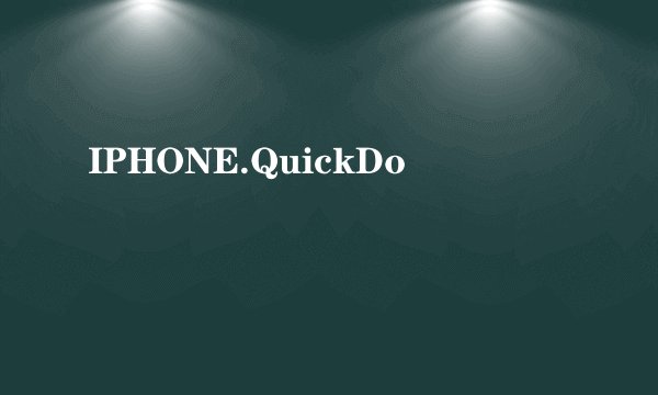 IPHONE.QuickDo