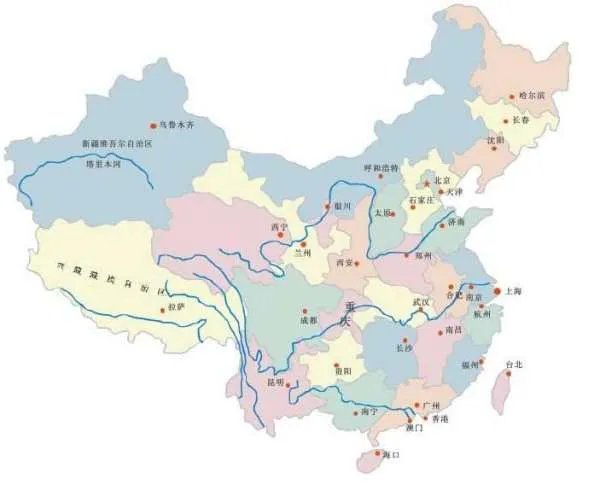 中国地图高清版大图