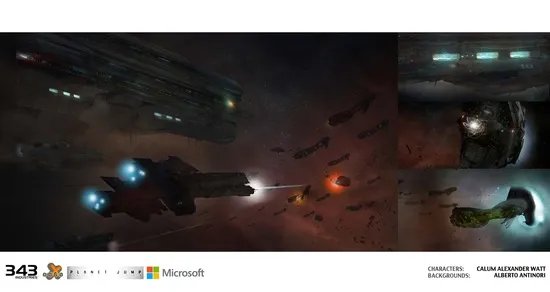 微软最新Win7/Win8主题:《光环4》壁纸欣赏