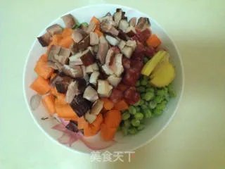 简单五步 懒人腊肉焖饭