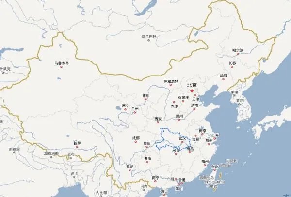 湖北省在中国地图的什么位置？
