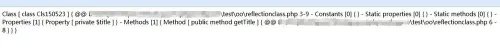 php中怎么用反射API-ReflectionClass获取类信息