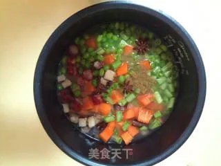 简单五步 懒人腊肉焖饭