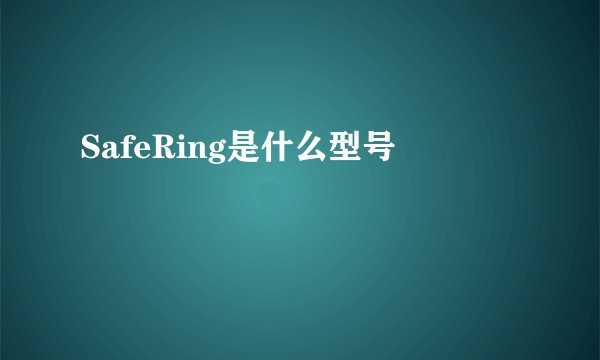 SafeRing是什么型号
