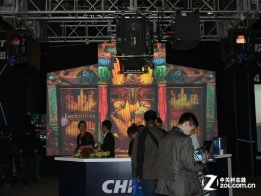 3D建筑投影应用热 InfoComm2012解析