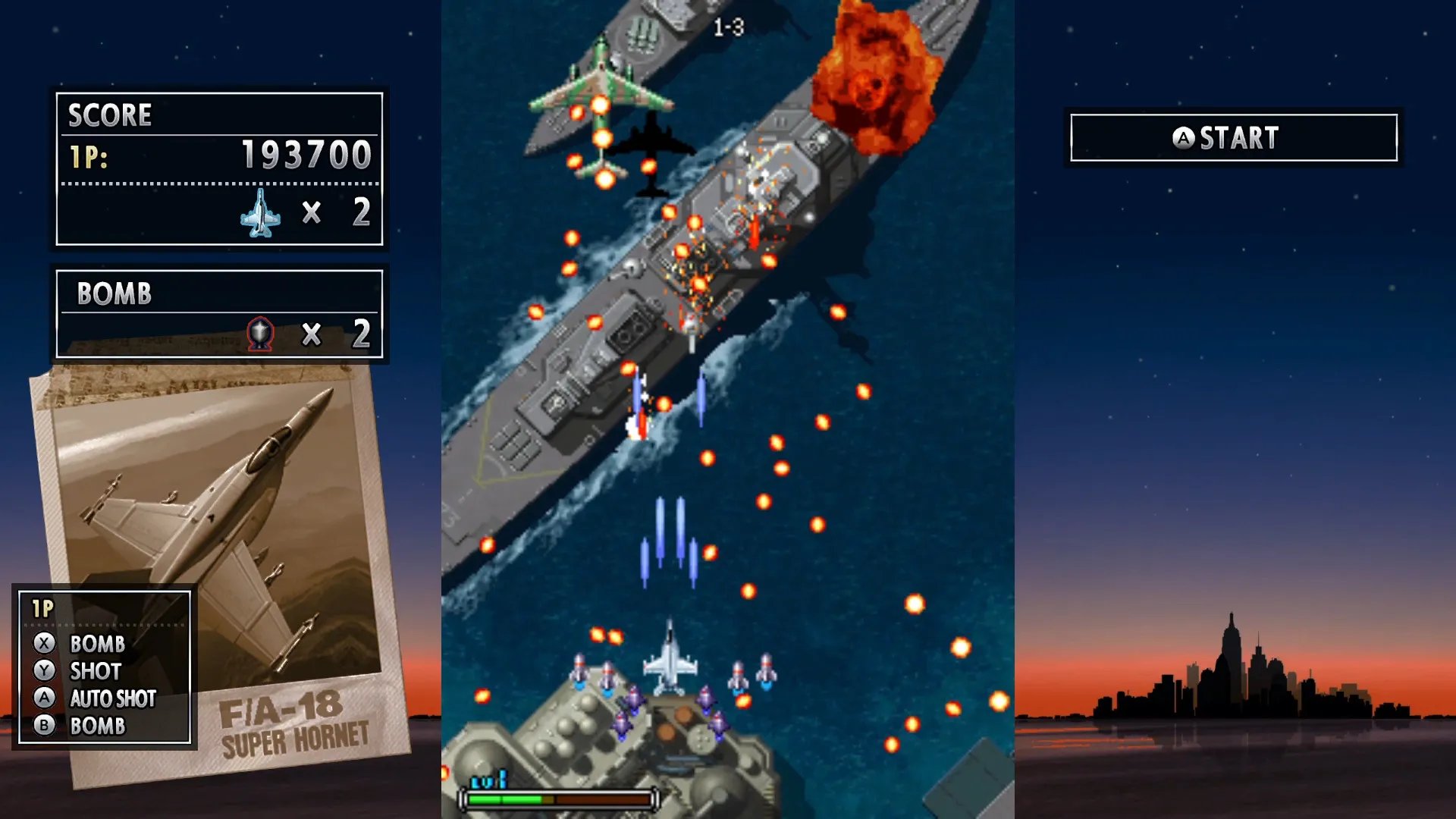 彩京弹幕射击游戏《打击者1945III》月底登陆STEAM