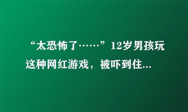“太恐怖了……”12岁男孩玩这种网红游戏,被吓到住院,一度昏迷?哪些儿童游乐设施存在隐患?