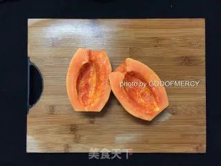 夏季美容美体的秘密:原汁原味的木瓜胡萝卜汁