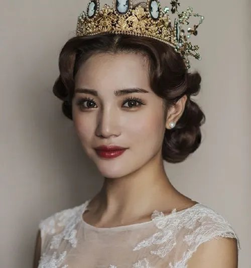 最美新娘发型图片2017 如何盘新娘发型更完美