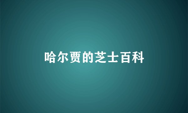 哈尔贾的芝士百科