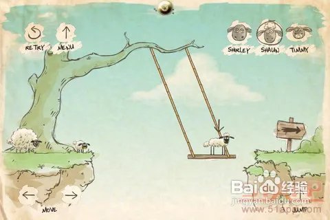 《绵羊回家》:涂鸦风格画面很有爱