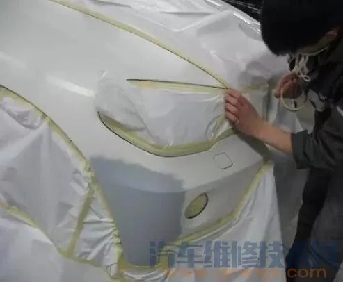 汽车保险杠的硬塑修复方法教程(图解)