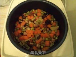 简单五步 懒人腊肉焖饭