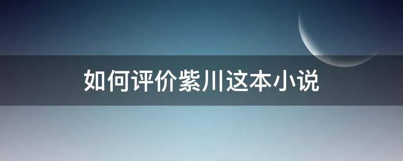 如何评价紫川这本小说