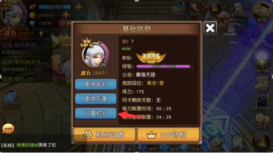 称号系统