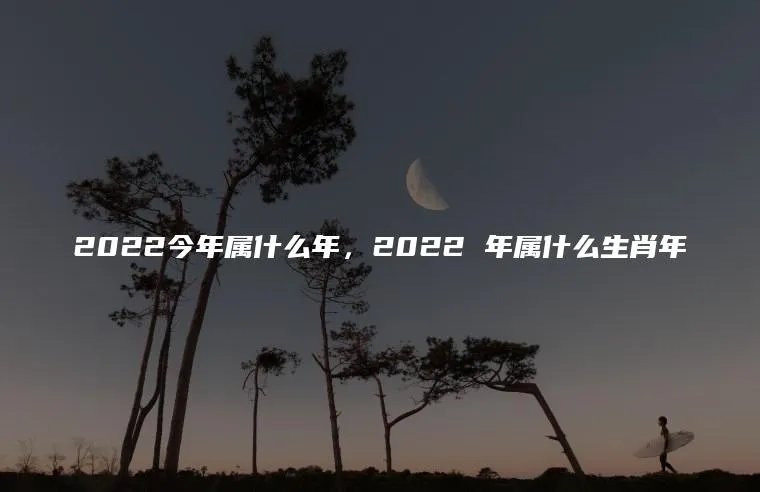 2022今年属什么年,2022 年属什么生肖年