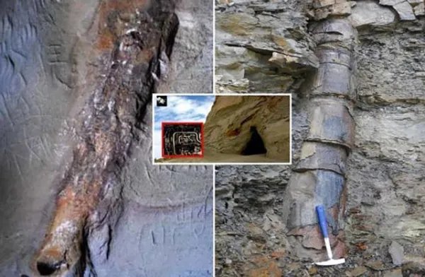 柴达木盆地发现15万年前的铁管,是谁放在那里?