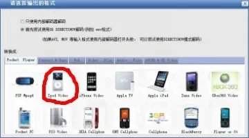 关于ipod视频转换器